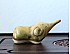 Yellow Elephant Tea Pet, Matte Glaze