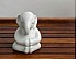 Ganesha Ceramic Tea Pet, White Matte Glaze