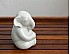 Ganesha Ceramic Tea Pet, White Matte Glaze