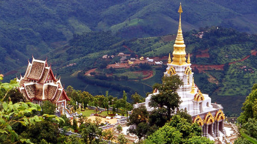 Mae Salong - Sinakarintra Stit Mahasantikhiri Pagoda