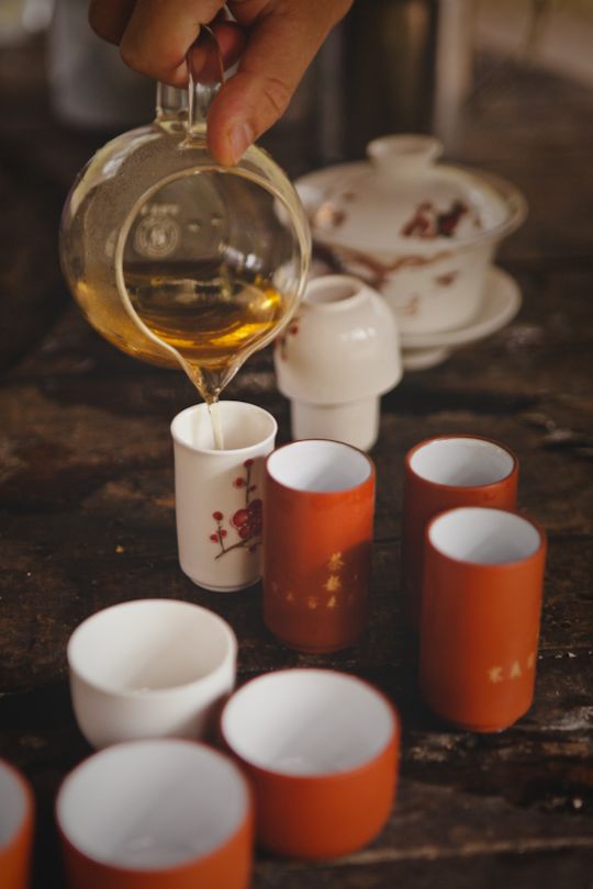 Gongfu-cha tea ceremony