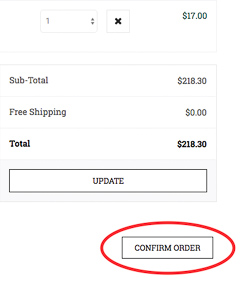 How to pay with Credit or Debit Card - Step 1