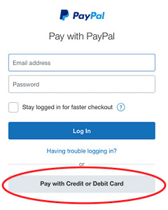 How to pay with Credit or Debit Card - Step 2